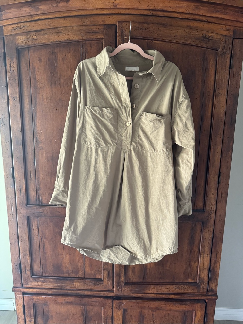 Basin & Range Cotton Poplin Shirt Dress - Picture 6 of 9